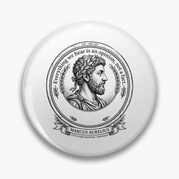 Item preview, Marcus Aurelius Stoic Quotes Line Art designed and sold by OzzFrequency.