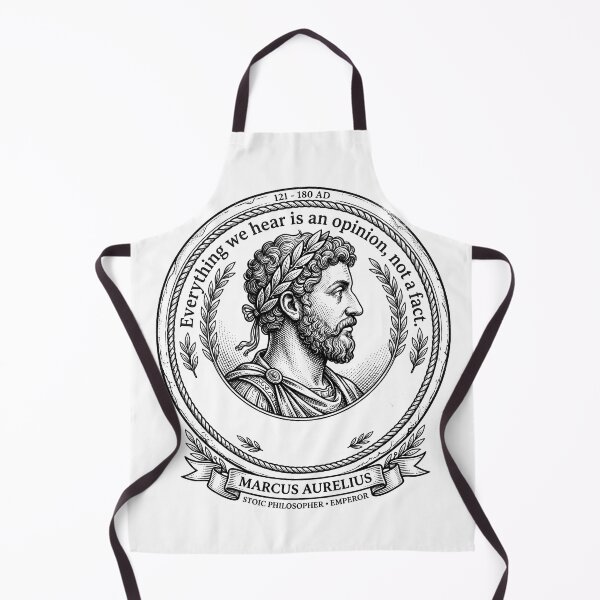 Item preview, Marcus Aurelius Stoic Quotes Line Art designed and sold by OzzFrequency.