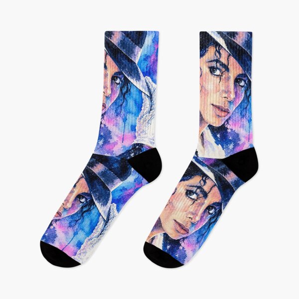 Item preview, Michael Jackson Smooth Criminal Watercolor designed and sold by LuluLeb.