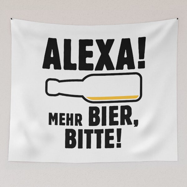 Item preview, Alexa! More beer, please! (Beer / Beer drinker / POS 2C) designed and sold by Roderix.