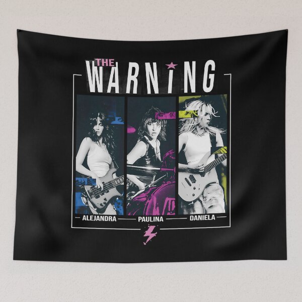 Item preview, The Warning Tri Color Concert Design designed and sold by Bobby326.