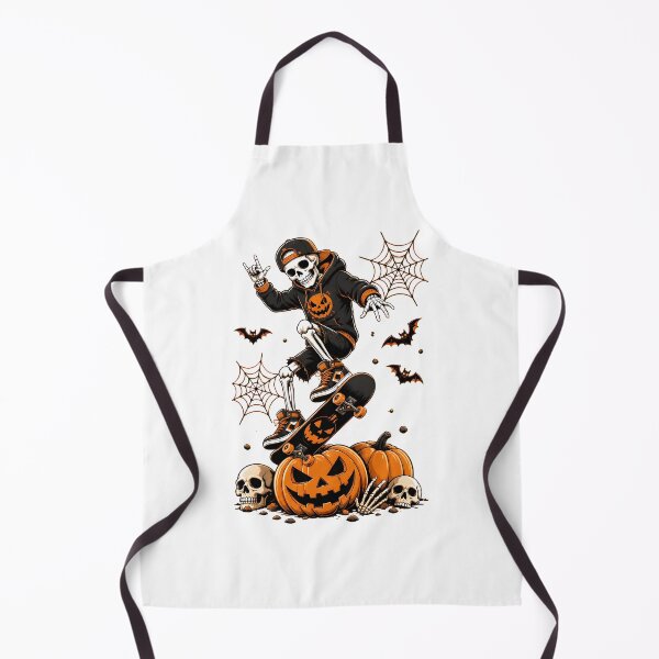 Item preview, Skeleton Skateboarding Player Halloween Pumpkins Spooky Art designed and sold by Dmo3HarkoArt.