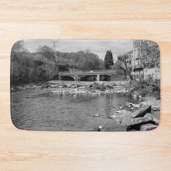 Item preview, River Calder and County Bridge, Sowerby Bridge designed and sold by ArtworkNorth.