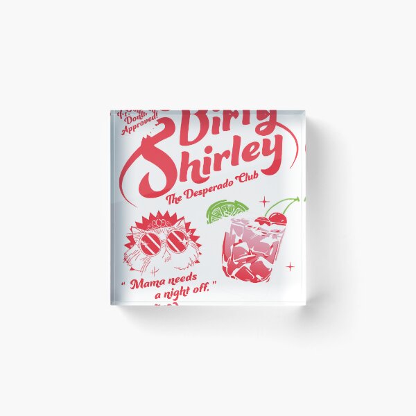 Artikelvorschau, Dirtys Shirley Desperado Club Werbung mit Princess Donut Books Männer Frauen entworfen und verkauft von MarneeLosurdo.