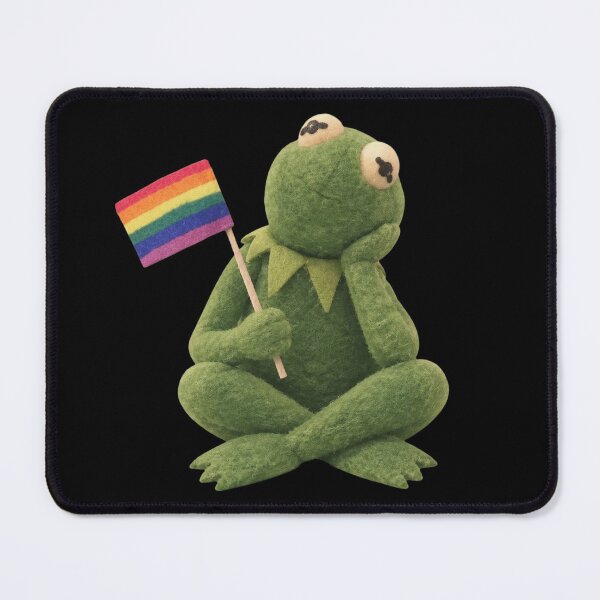 Item preview, Kermit Pride Flag designed and sold by delila8a8e.