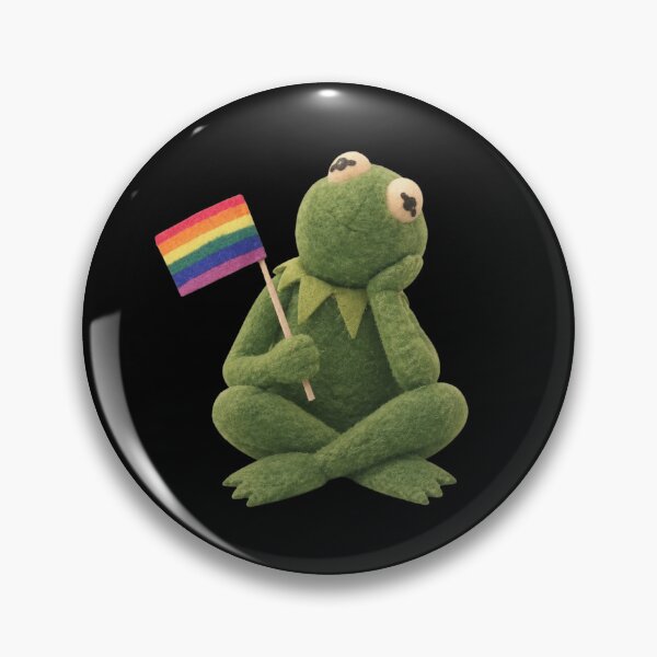 Item preview, Kermit Pride Flag designed and sold by delila8a8e.