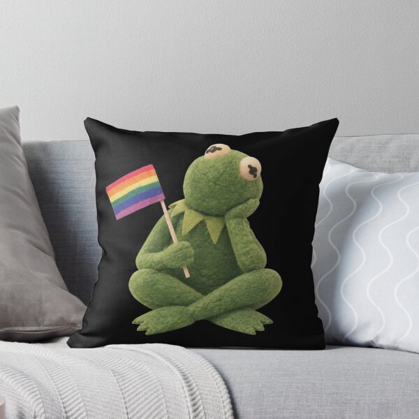 Item preview, Kermit Pride Flag designed and sold by delila8a8e.