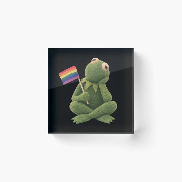 Item preview, Kermit Pride Flag designed and sold by delila8a8e.