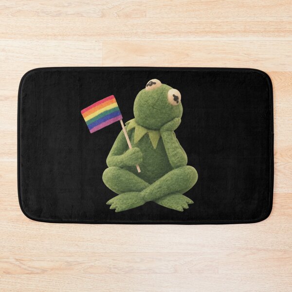 Item preview, Kermit Pride Flag designed and sold by delila8a8e.