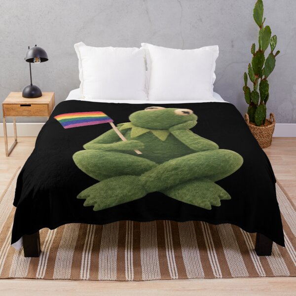 Item preview, Kermit Pride Flag designed and sold by delila8a8e.