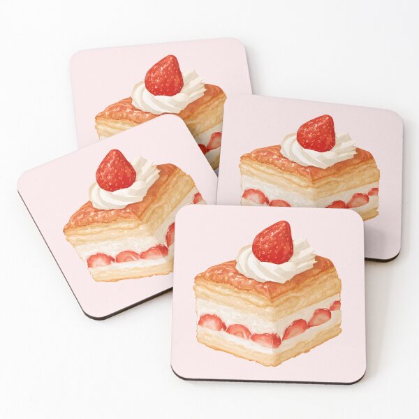 Item preview, Strawberry Puff Pastry designed and sold by sakurashorty.