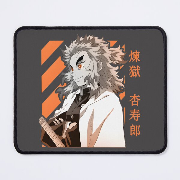 Item preview, Kyojuro Rengoku Inspired Demon Slayer Kimetsu No Yaiba Anime Design designed and sold by duke willing.