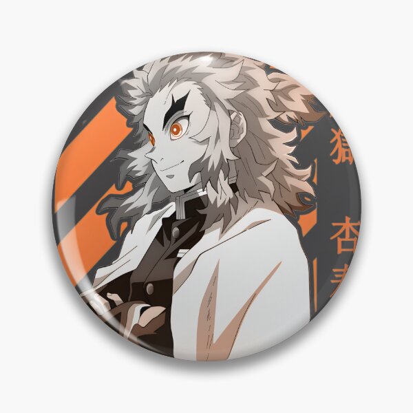 Item preview, Kyojuro Rengoku Inspired Demon Slayer Kimetsu No Yaiba Anime Design designed and sold by duke willing.
