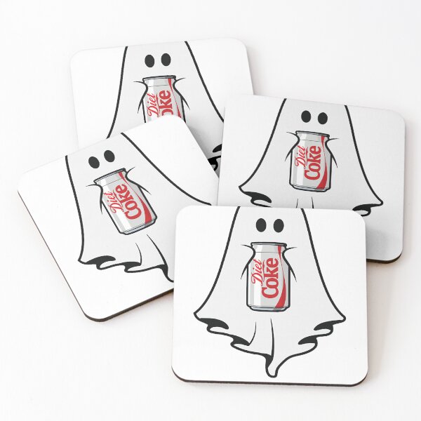 Item preview, Funny Halloween Spooky Coke Ghost Holding Can Of Diet Coke  Men Women designed and sold by MarneeLosurdo.