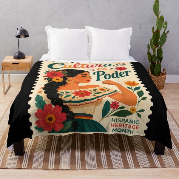 Item preview, Cultura ES Poder Hispanic Heritage Shirts Latina Empowerment designed and sold by LittleNhutton.