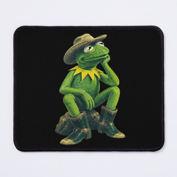 Item preview, Kermit The Frog Cowboy designed and sold by delila8a8e.