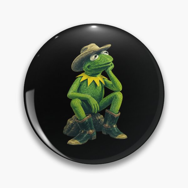 Item preview, Kermit The Frog Cowboy designed and sold by delila8a8e.