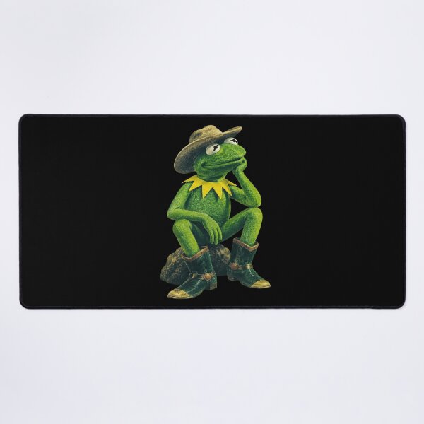 Item preview, Kermit The Frog Cowboy designed and sold by delila8a8e.