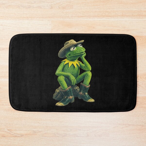 Item preview, Kermit The Frog Cowboy designed and sold by delila8a8e.