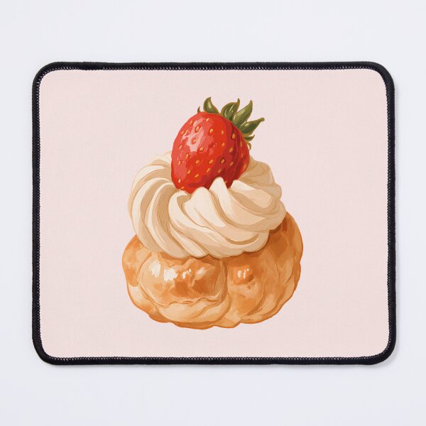 Item preview, Strawberry Cream Puff designed and sold by sakurashorty.