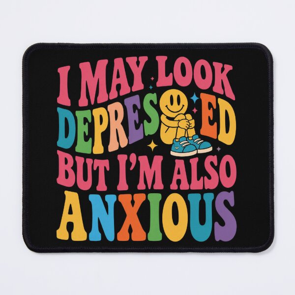 Item preview, Depressed But Also Anxious designed and sold by DiyaLin009.