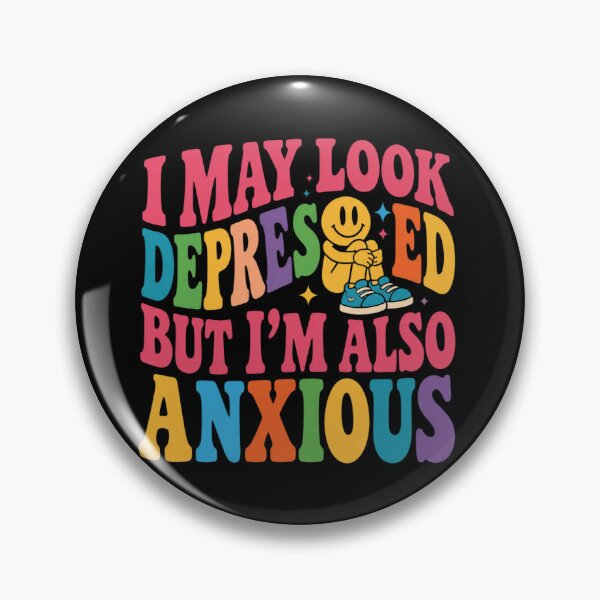 Item preview, Depressed But Also Anxious designed and sold by DiyaLin009.