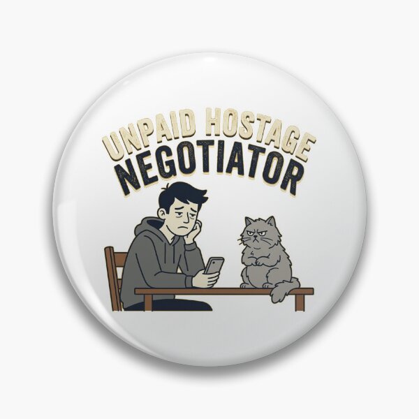 Item preview, I'm not a pet parent. I'm an unpaid hostage negotiator with a fur allergy. designed and sold by jrzvibe.