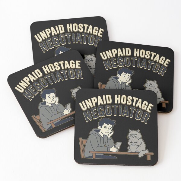 Item preview, I'm not a pet parent. I'm an unpaid hostage negotiator with a fur allergy. designed and sold by jrzvibe.