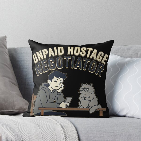 Item preview, I'm not a pet parent. I'm an unpaid hostage negotiator with a fur allergy. designed and sold by jrzvibe.