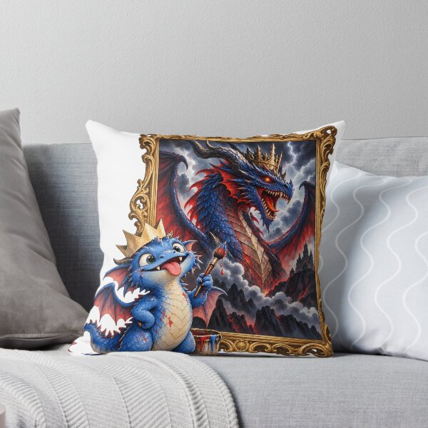 Item preview, Goofy Dragon Fierce Portrait designed and sold by SiamSmiles.