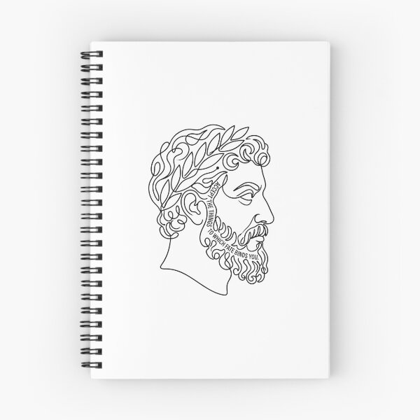 Item preview, Marcus Aurelius - Accept The Things to hich Fate Binds You designed and sold by OzzFrequency.