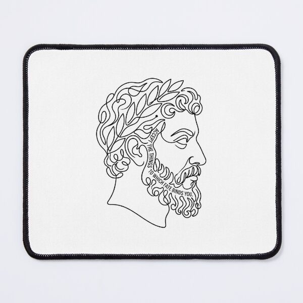 Item preview, Marcus Aurelius - Accept The Things to hich Fate Binds You designed and sold by OzzFrequency.