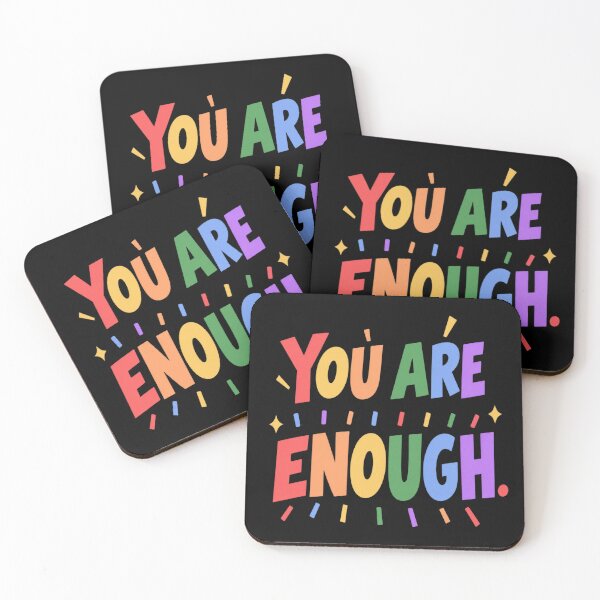Item preview, You Are Enough Rainbow designed and sold by DiyaLin009.