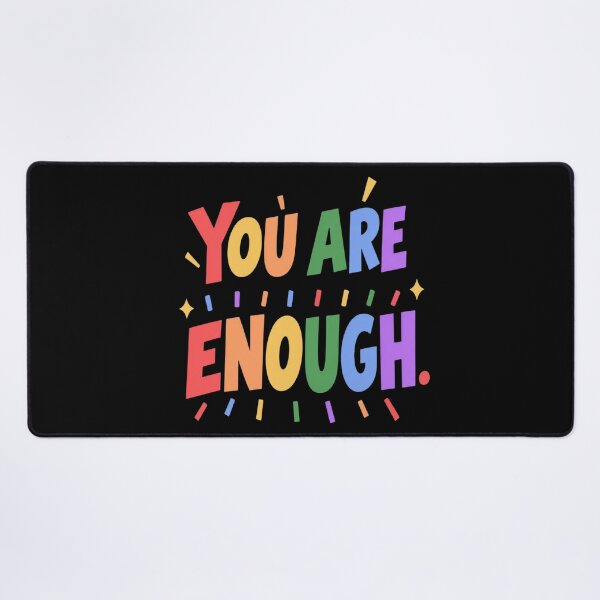Item preview, You Are Enough Rainbow designed and sold by DiyaLin009.