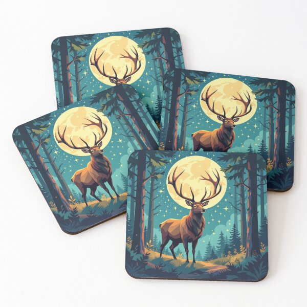 Item preview, Stellar Silence – The Star Deer designed and sold by FotoworldEdel.