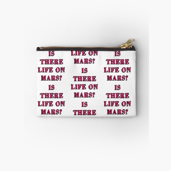 Item preview, is there life on mars sign music song iconic white pink designed and sold by Doctor Schtrudel.