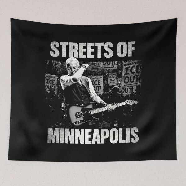 Item preview, Springsteen Streets Of Minneapolis designed and sold by Good   T-shirts.
