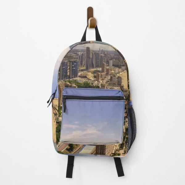 Item preview, Benidorm Skyline Beachscape designed and sold by hawkie.