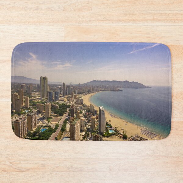 Item preview, Benidorm Skyline Beachscape designed and sold by hawkie.