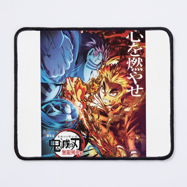 Item preview, Epic Kyojuro Rengoku vs Akaza Battle Anime Inspired Design designed and sold by duke willing.
