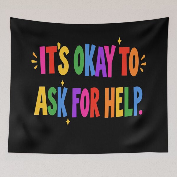 Item preview, Ask For Help Rainbow designed and sold by DiyaLin009.
