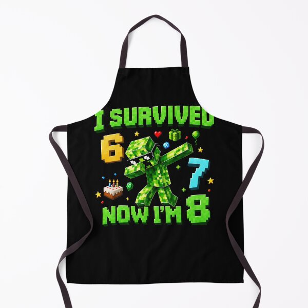 Item preview, I Survived 6 7 Now I'm 8 Funny Gamer 8th Birthday Boys Kids Men Women designed and sold by MarneeLosurdo.