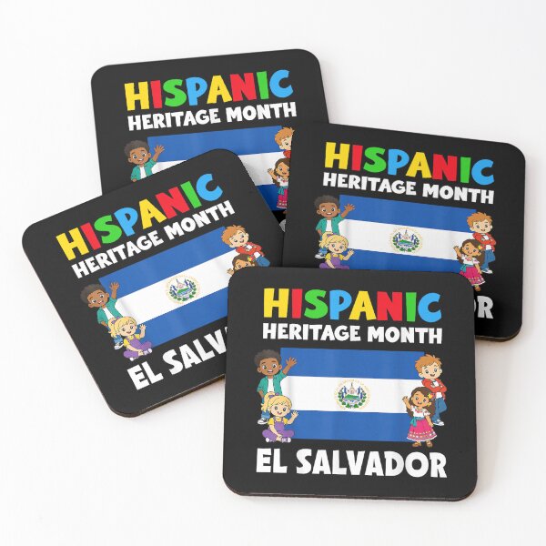 Item preview, Hispanic Heritage Month El Salvador Flag Boys Girls Kids designed and sold by LittleNhutton.