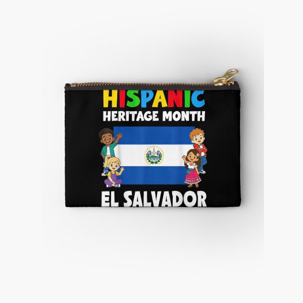 Artikelvorschau, Monat des hispanischen Erbes Flagge von El Salvador Jungen Mädchen Kinder entworfen und verkauft von LittleNhutton.