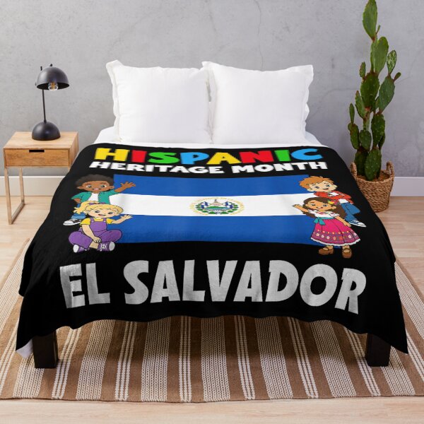 Item preview, Hispanic Heritage Month El Salvador Flag Boys Girls Kids designed and sold by LittleNhutton.