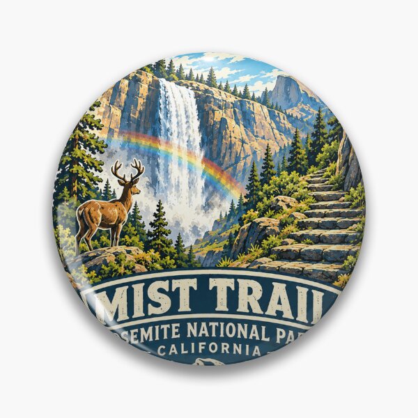 Item preview, Mist Trail (Yosemite National Park, California) designed and sold by ryanapples2.