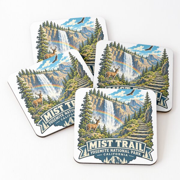 Item preview, Mist Trail (Yosemite National Park, California) designed and sold by ryanapples2.