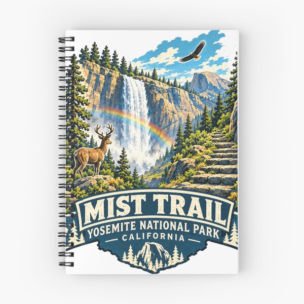 Item preview, Mist Trail (Yosemite National Park, California) designed and sold by ryanapples2.