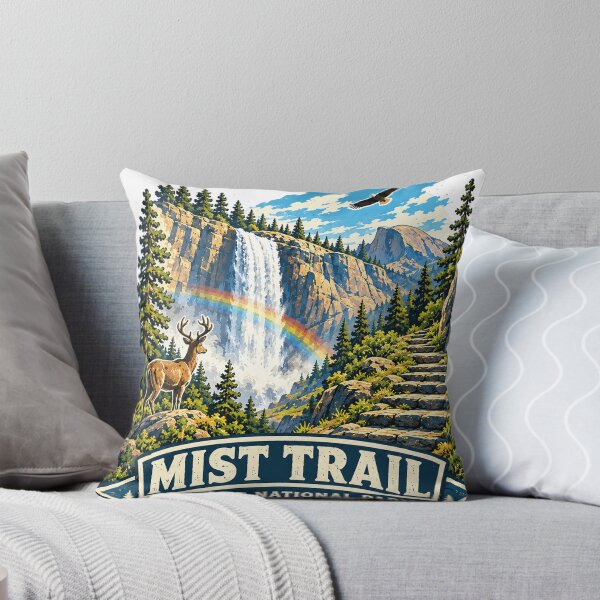 Item preview, Mist Trail (Yosemite National Park, California) designed and sold by ryanapples2.