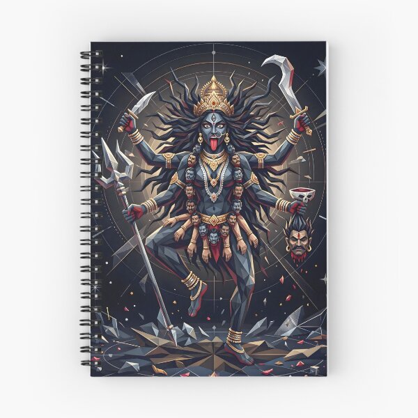 Artikelvorschau, Maa Kali Geometrische Wilde Kunst entworfen und verkauft von hutofdesigns.